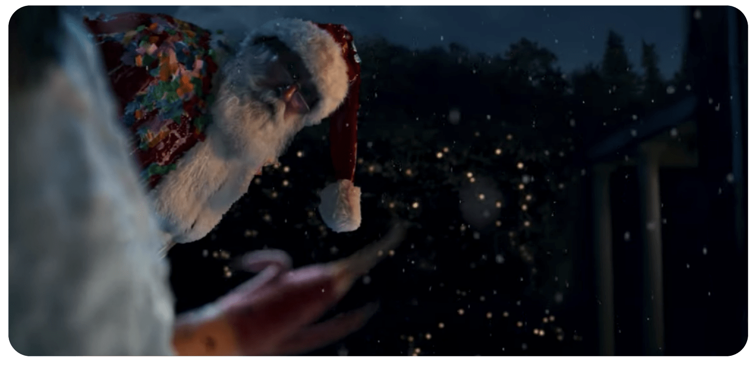 Screenshot 2: Santa and Kevin snowman