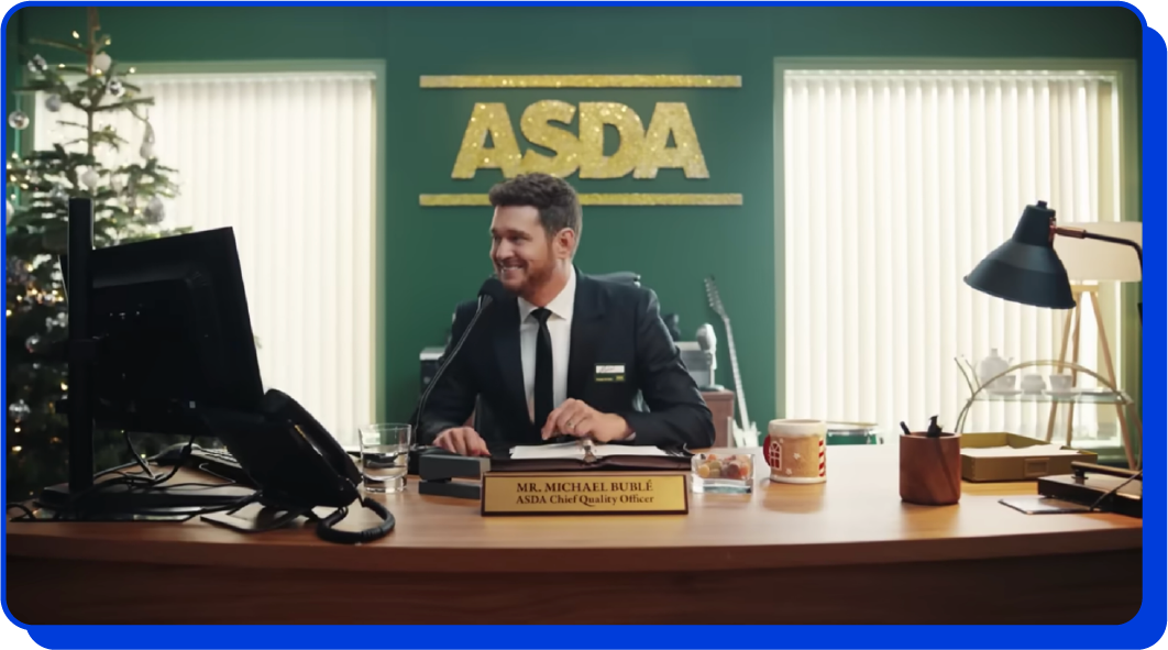 Blog / Asda Christmas ad 2023 screenshot