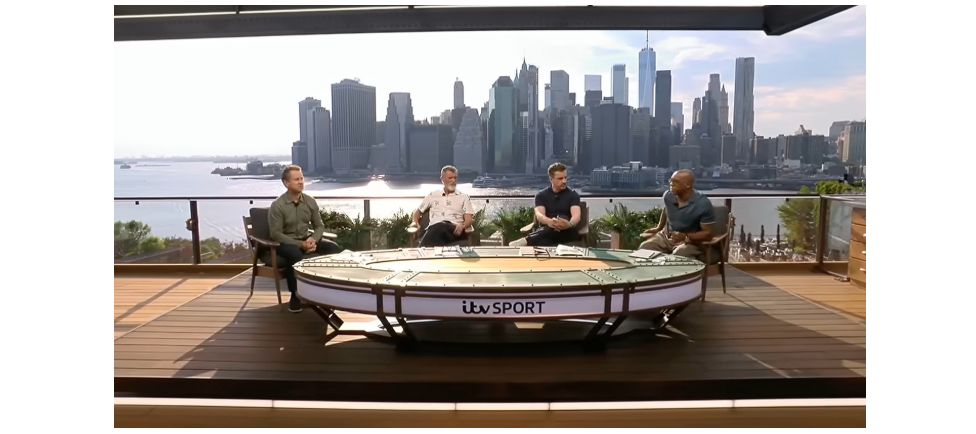 ITV World Cup broadcast in NYC