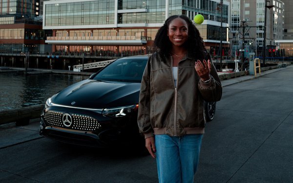 Mercedes Benz x Coco Gauff campaign image