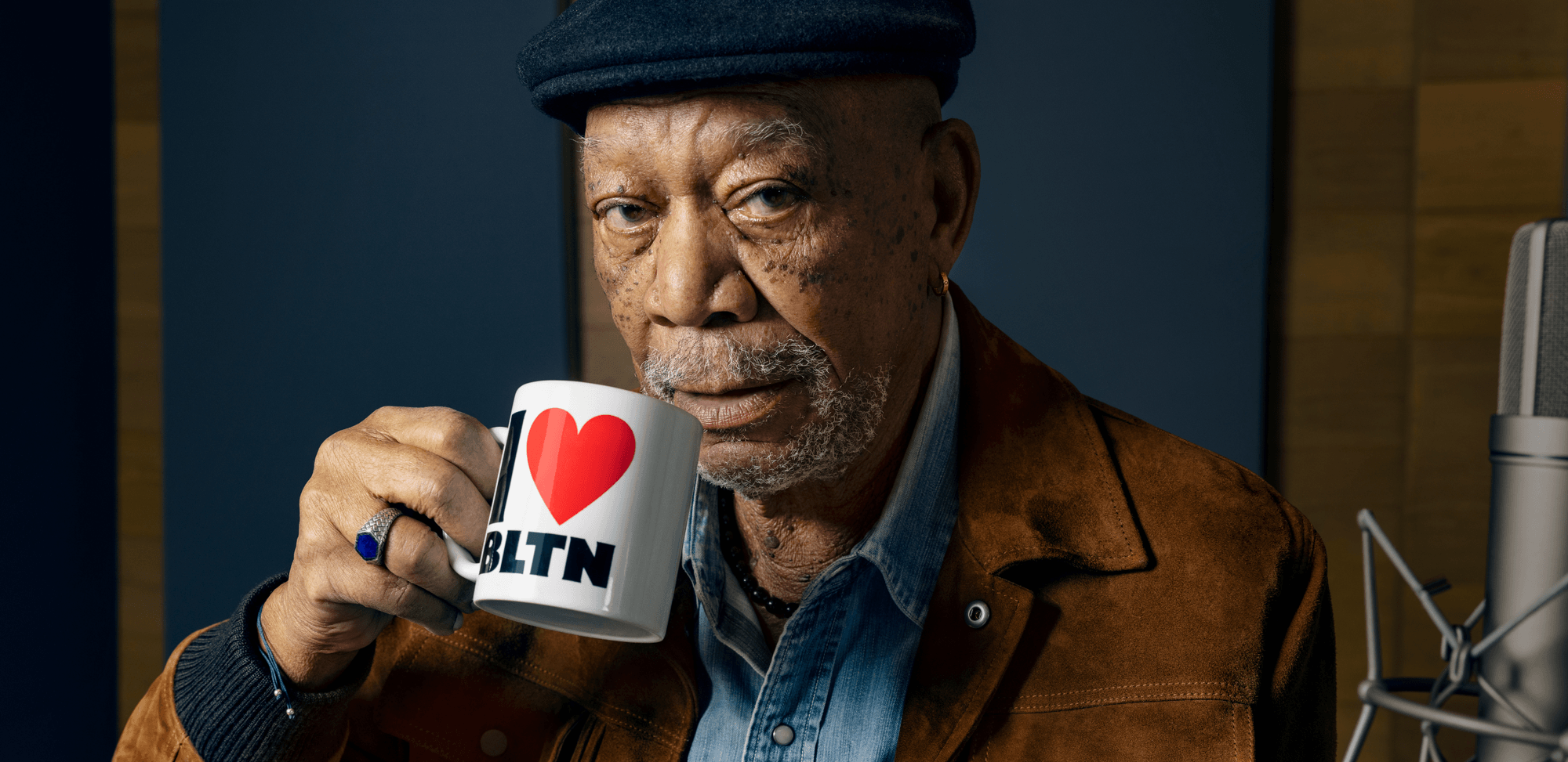 Morgan Freeman in Warburtons 150 years campaign