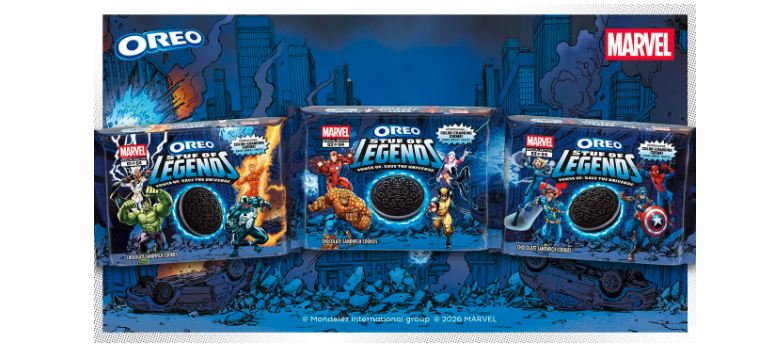 OREO Marvel Stuf of Legends cookies