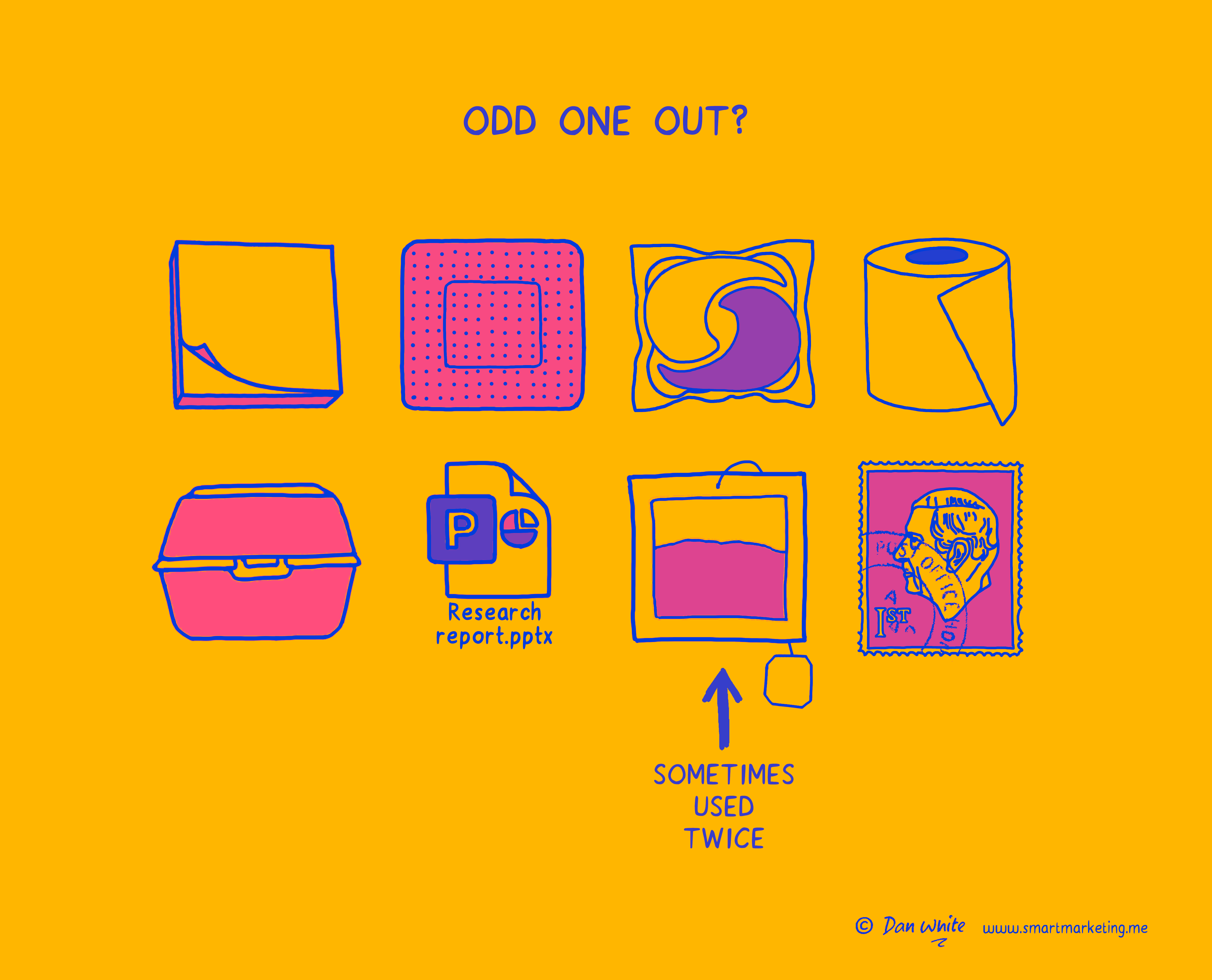 Dan White-Odd one out
