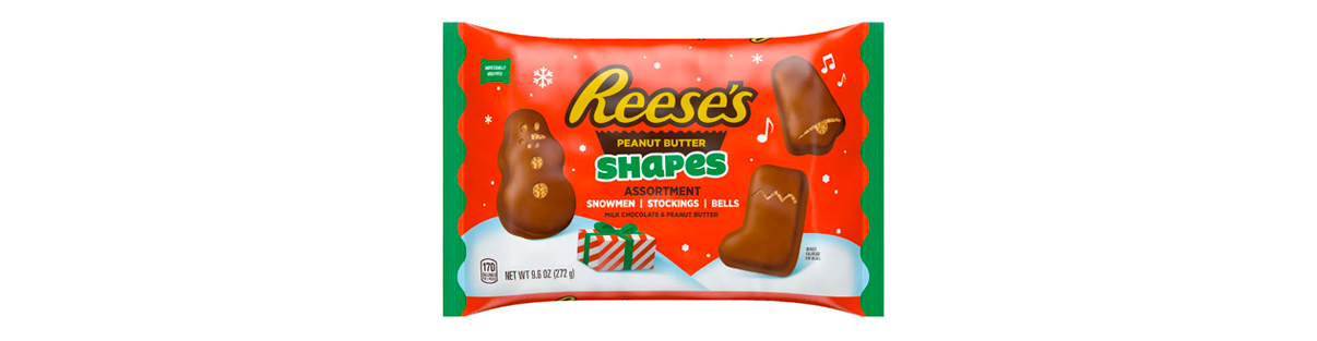 Reeses holiday packaging