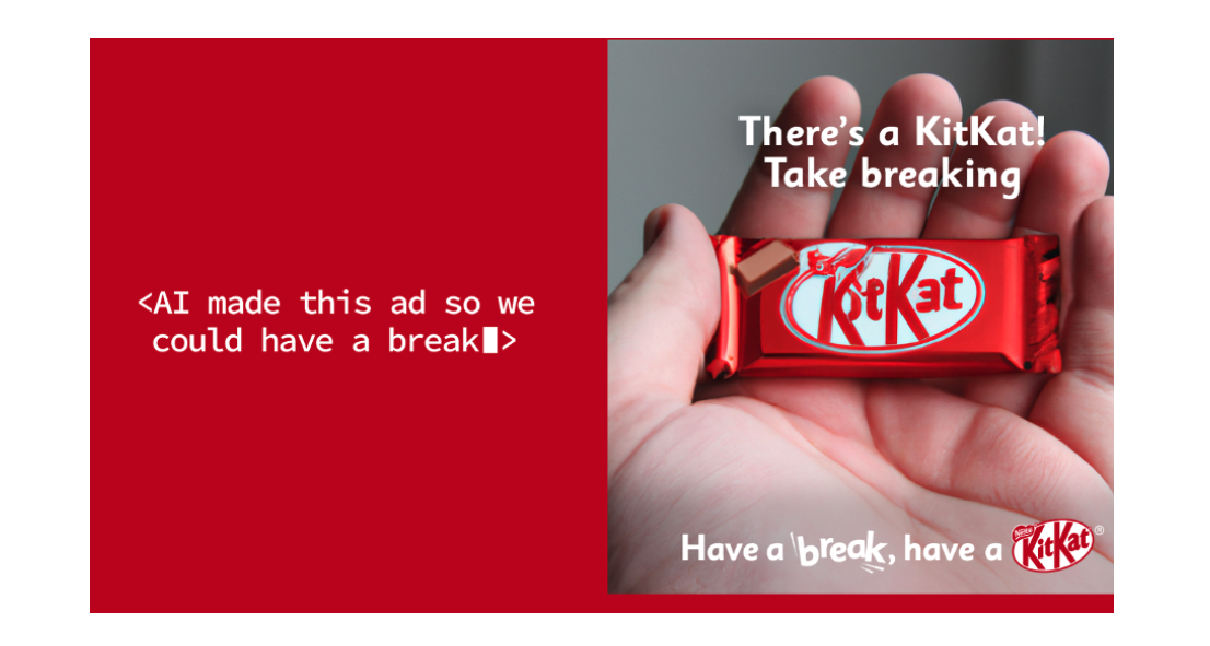 KitKat AI campaign