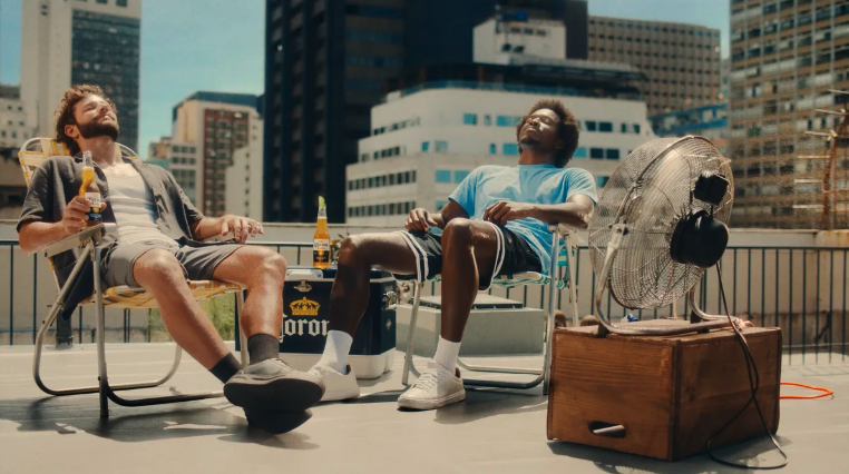 Corona La Playa Awaits campaign ad image