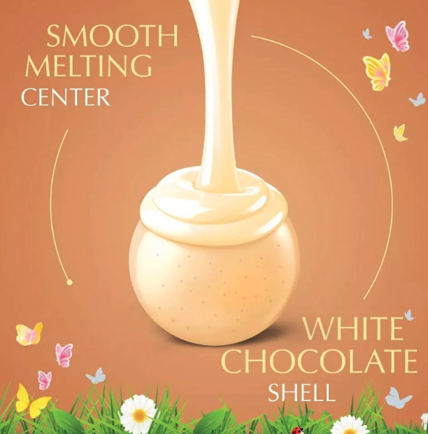 Lindt Lindor Carrot Cake bag description