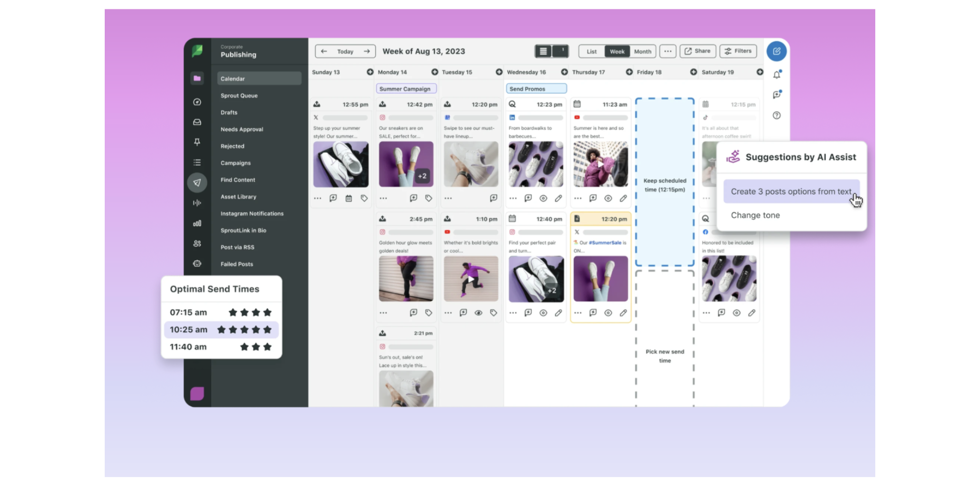 Sprout Social platform