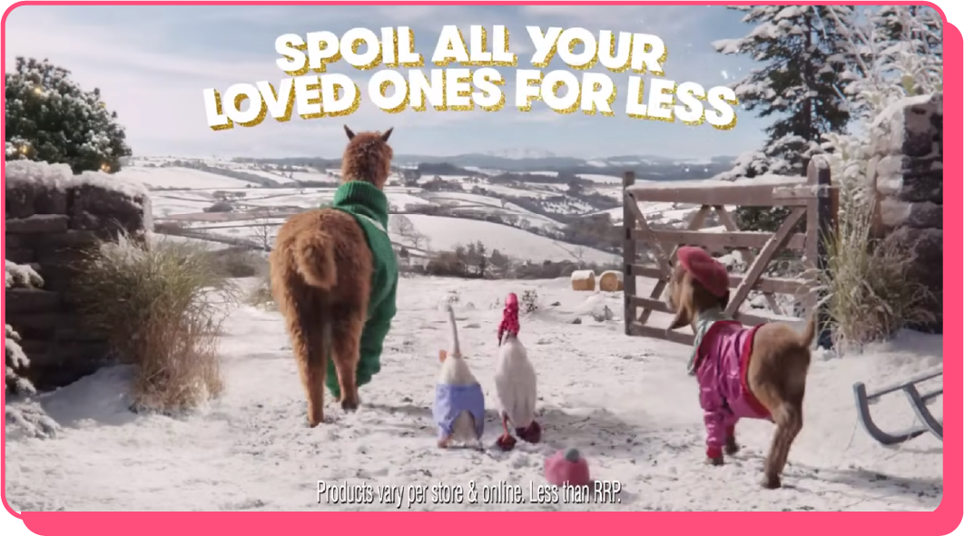 Blog / Image / TK Maxx Christmas ad 2023 screenshot