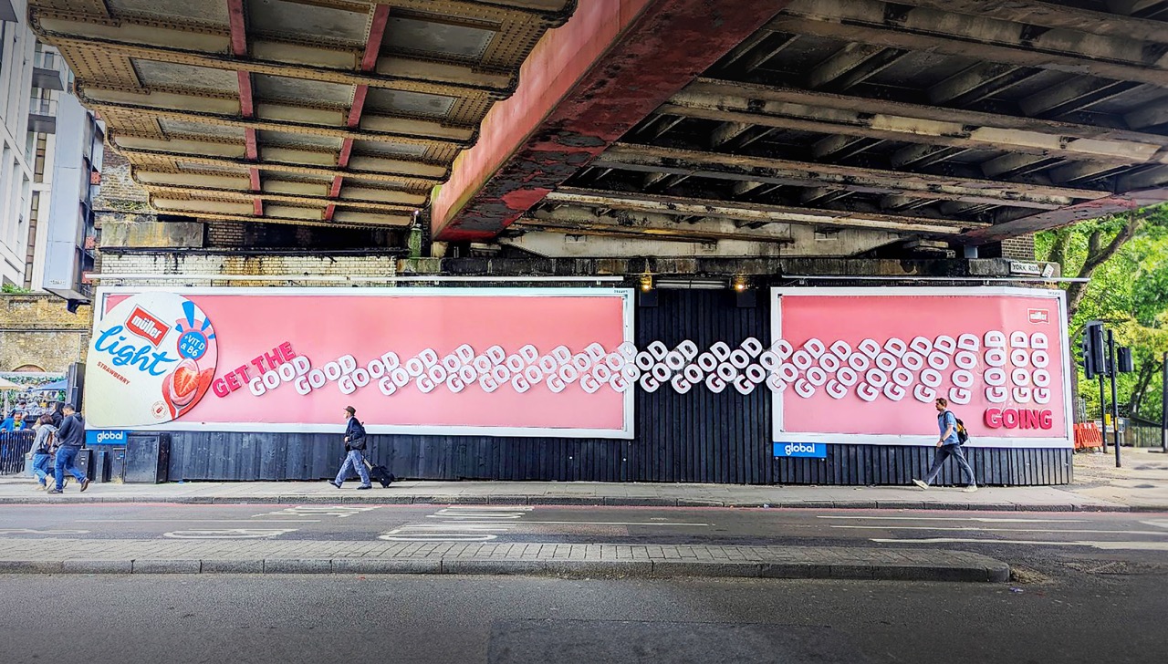 Müller Light billboard