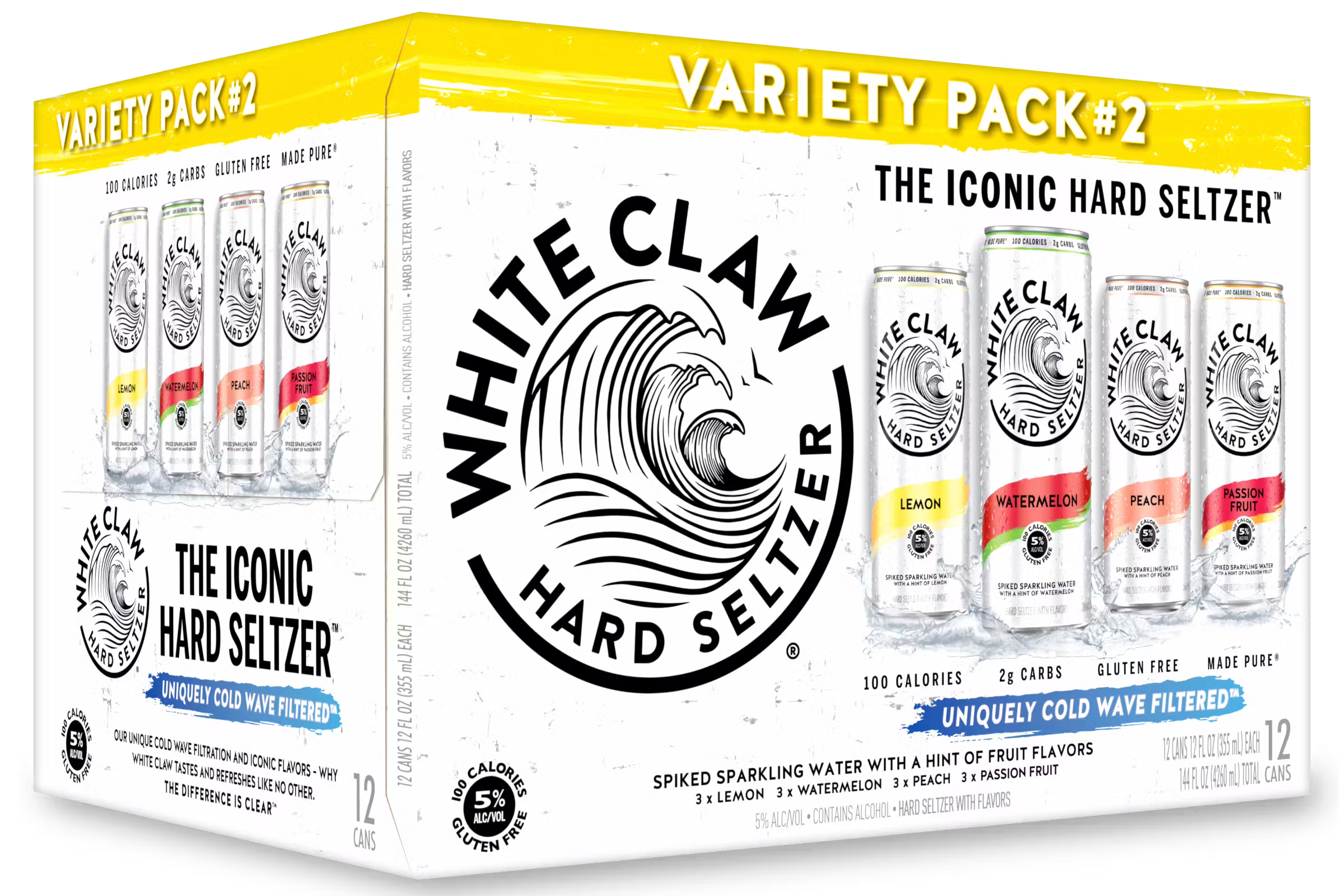 variety pack of the iconic hard seltzer White Claw